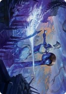0008 Ephara, Ever-Sheltering Art Card S Art Series: March of the Machine