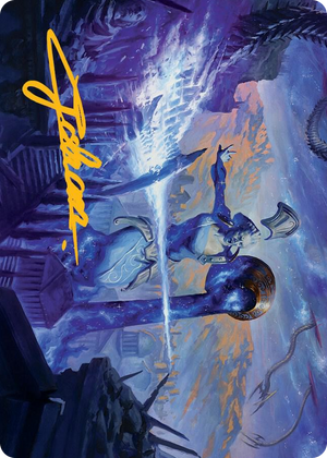 0008 Ephara, Ever-Sheltering Art Card (Gold-Stamped Signature) S Art Series: March of the Machine