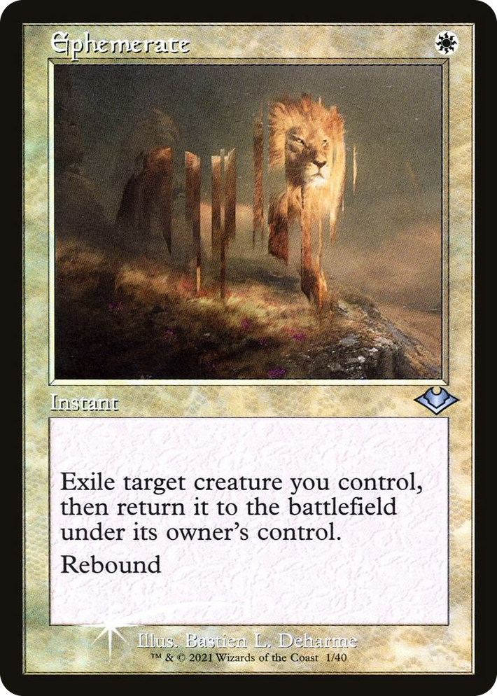 0001 Ephemerate (Retro Frame) U Modern Horizons