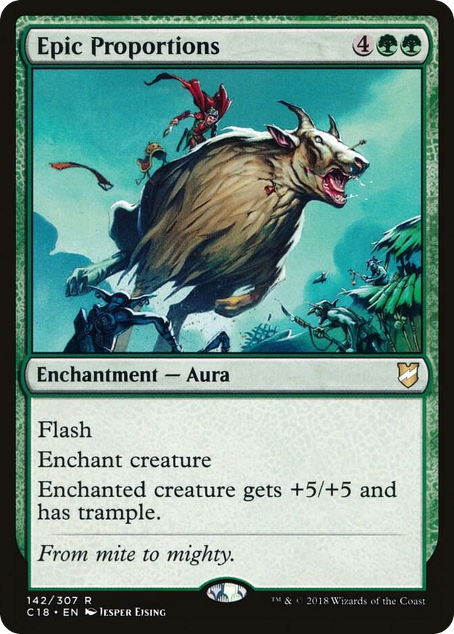 0142 Epic Proportions R Commander 2018