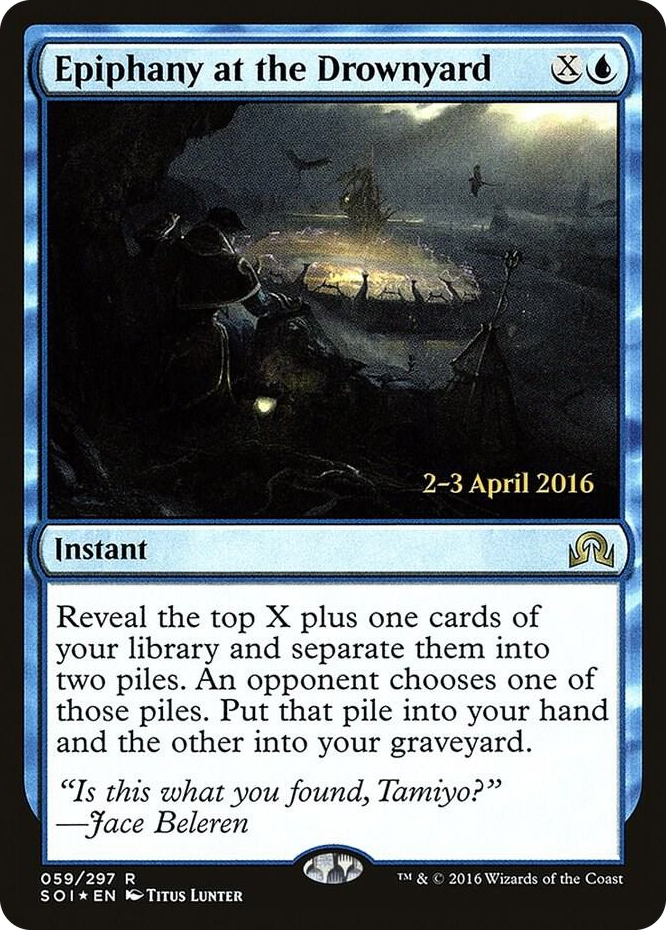 Epiphany at the Drownyard #59 R - Prerelease Cards Pokemon card