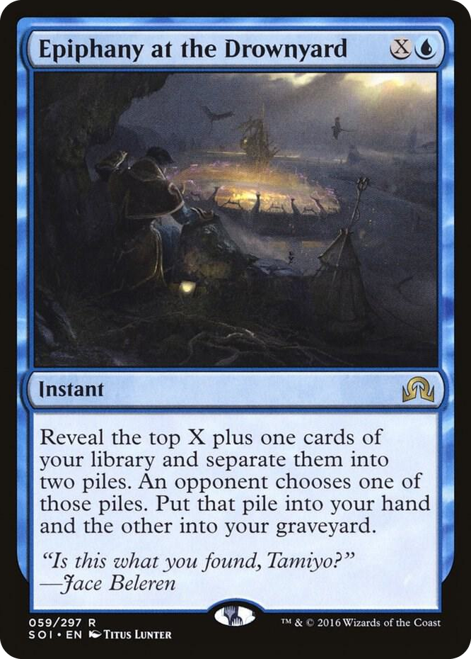Epiphany at the Drownyard #59 R - Shadows over Innistrad Pokemon card
