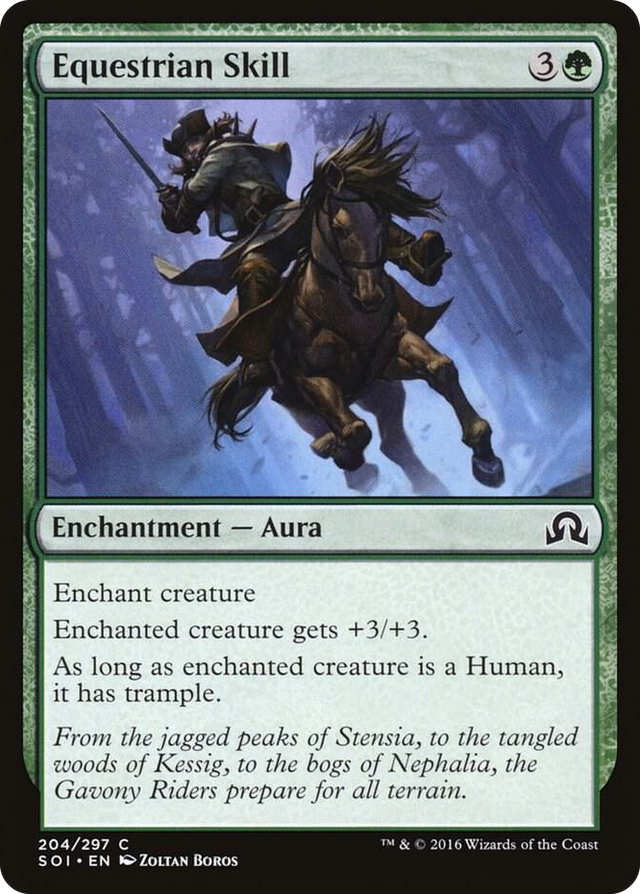 0204 Equestrian Skill C Shadows over Innistrad