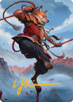 0016 Equilibrium Adept Art Card (16/54) (Gold-Stamped Signature) S Art Series: Tarkir: Dragonstorm