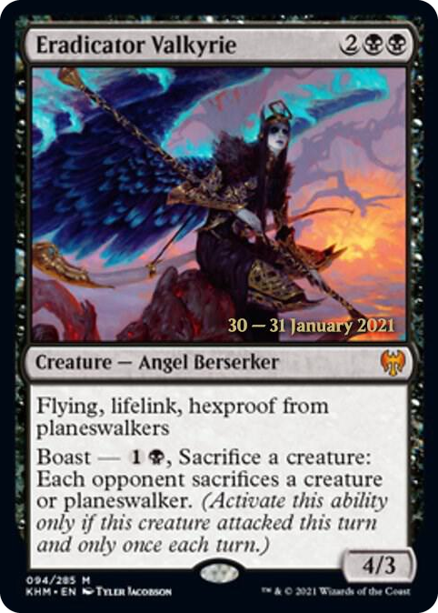 0094 Eradicator Valkyrie M Prerelease Cards