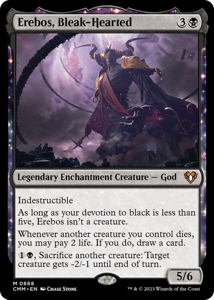 0868 Erebos, Bleak-Hearted M Commander Masters