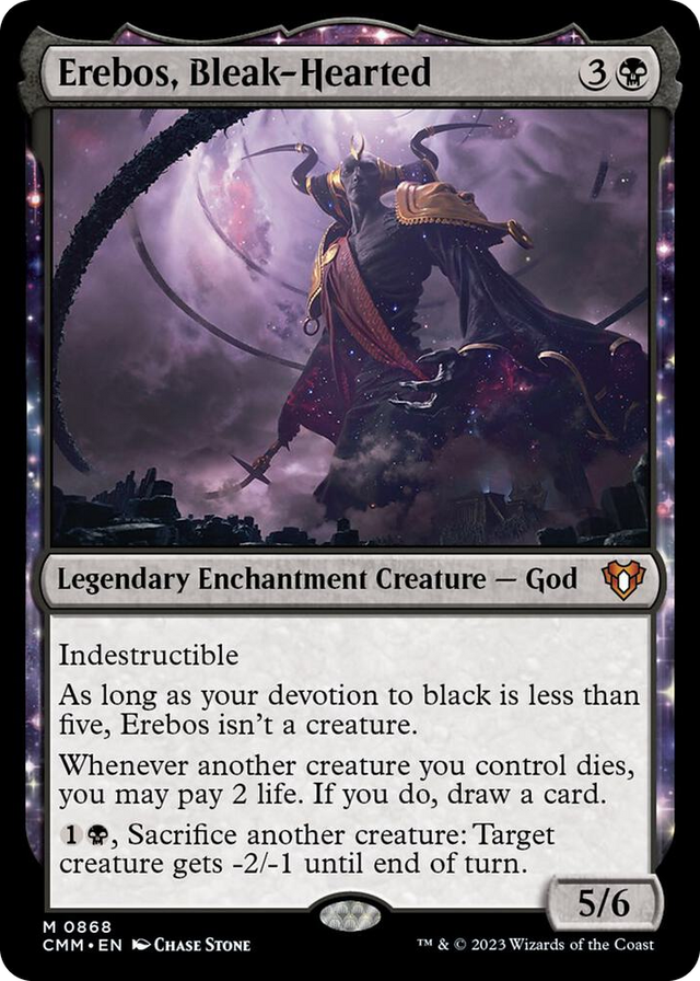 0868 Erebos, Bleak-Hearted M Commander Masters