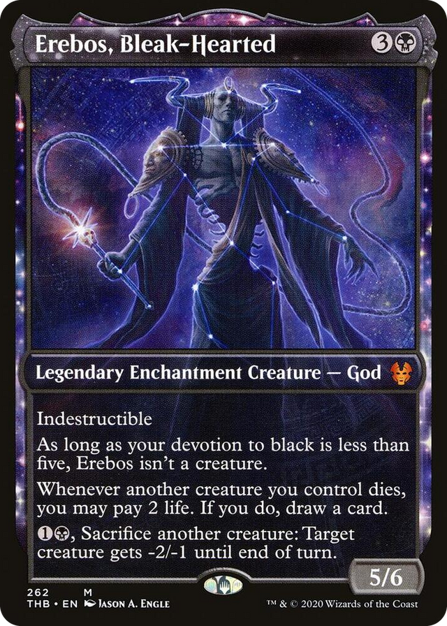 0262 Erebos, Bleak-Hearted (Showcase) M Theros Beyond Death
