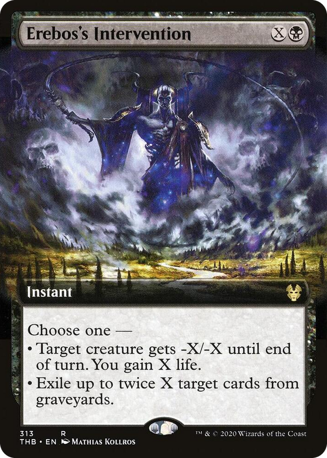 0313 Erebos's Intervention (Extended Art) R Theros Beyond Death