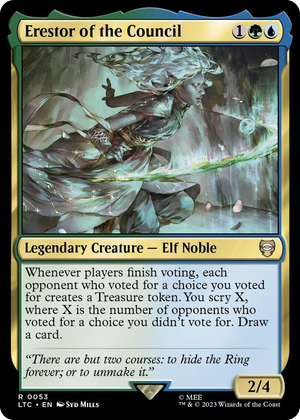 0053 Erestor of the Council R Commander: The Lord of the Rings: Tales of Middle-earth