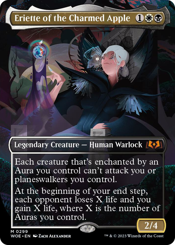 0299 Eriette of the Charmed Apple (Borderless) M Wilds of Eldraine