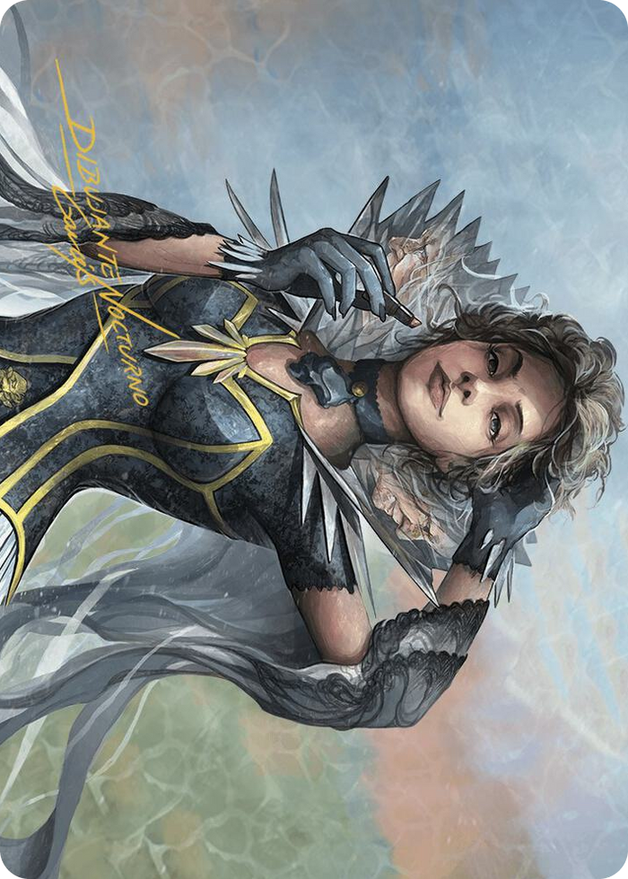 Eriette, the Beguiler Art Card (Gold-Stamped Signature) #52 S - Art Series: Outlaws of Thunder Junction Pokemon card