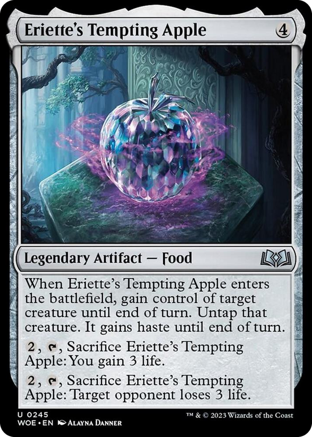 0245 Eriette's Tempting Apple U Wilds of Eldraine