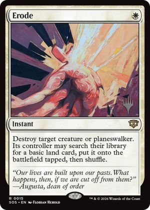 0015 Erode R Promo Pack: Secrets of Strixhaven