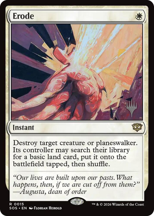 0015 Erode R Promo Pack: Secrets of Strixhaven