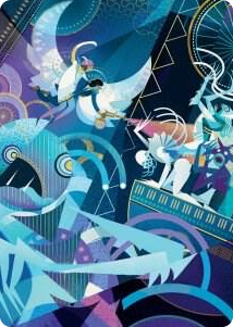 0059 Errant and Giada Art Card S Art Series: March of the Machine