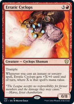 0166 Erratic Cyclops R Commander 2021