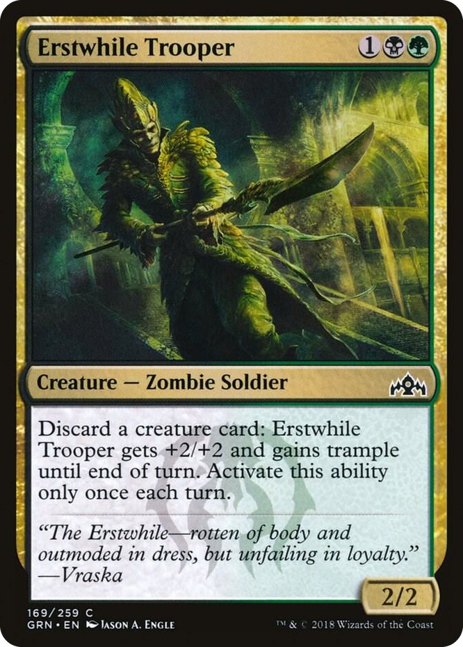 0169 Erstwhile Trooper C Guilds of Ravnica