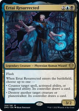 0199 Ertai Resurrected R Dominaria United