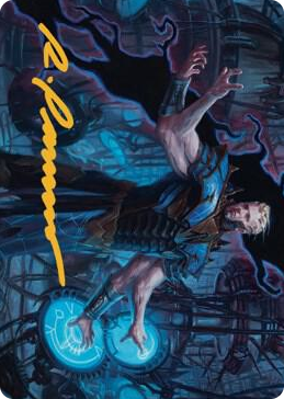 0045 Ertai Resurrected Art Card (Gold-Stamped Signature) S Art Series: Dominaria United