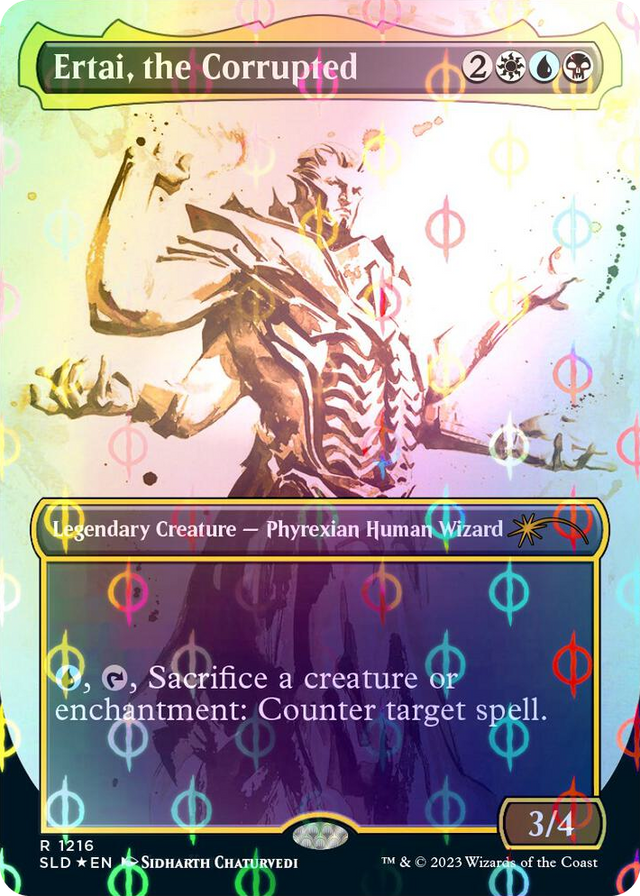 1216 Ertai, the Corrupted (Step-and-Compleat Foil) R Secret Lair Drop Series