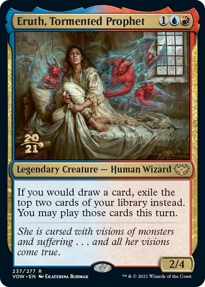 Eruth, Tormented Prophet #237 R - Prerelease Cards Pokemon card