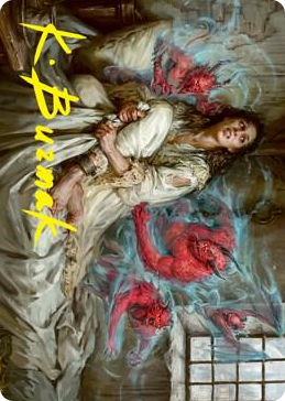 0061 Eruth, Tormented Prophet Art Card (Gold-Stamped Signature) S Art Series: Innistrad: Crimson Vow
