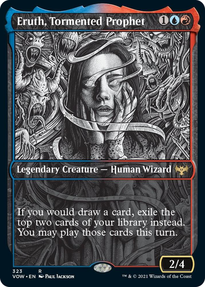 0323 Eruth, Tormented Prophet (Showcase) R Innistrad: Crimson Vow