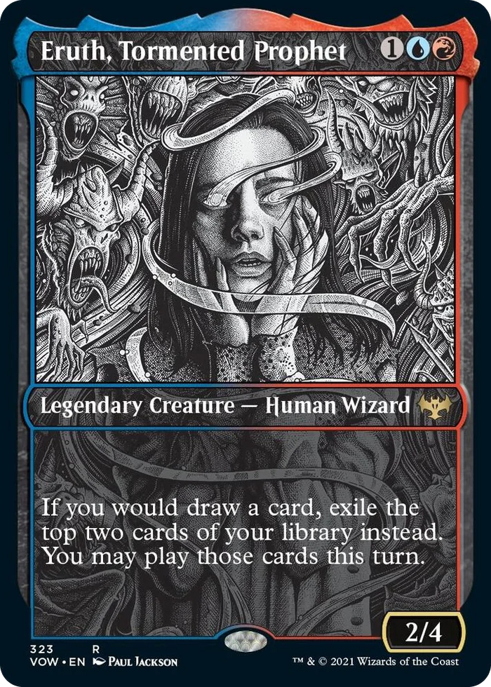 0323 Eruth, Tormented Prophet (Showcase) R Innistrad: Crimson Vow