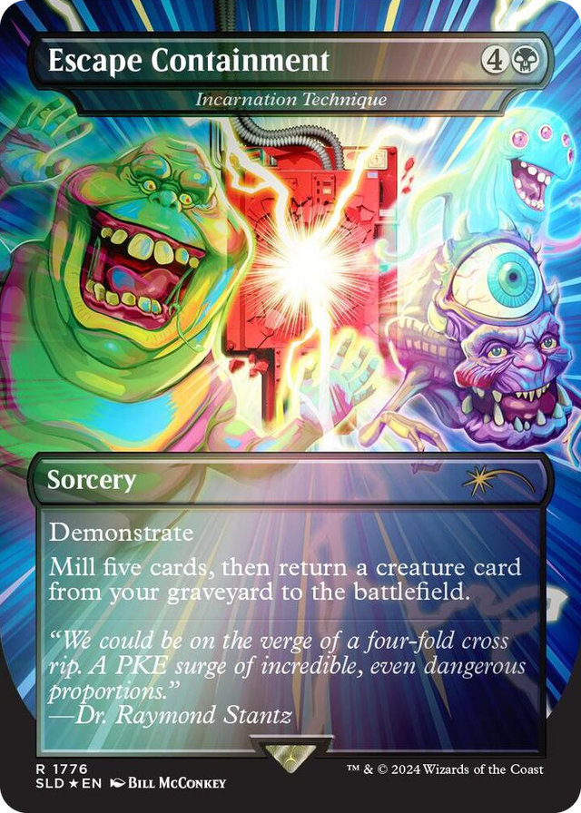 1776 Escape Containment - Incarnation Technique (Rainbow Foil) R Secret Lair Drop Series