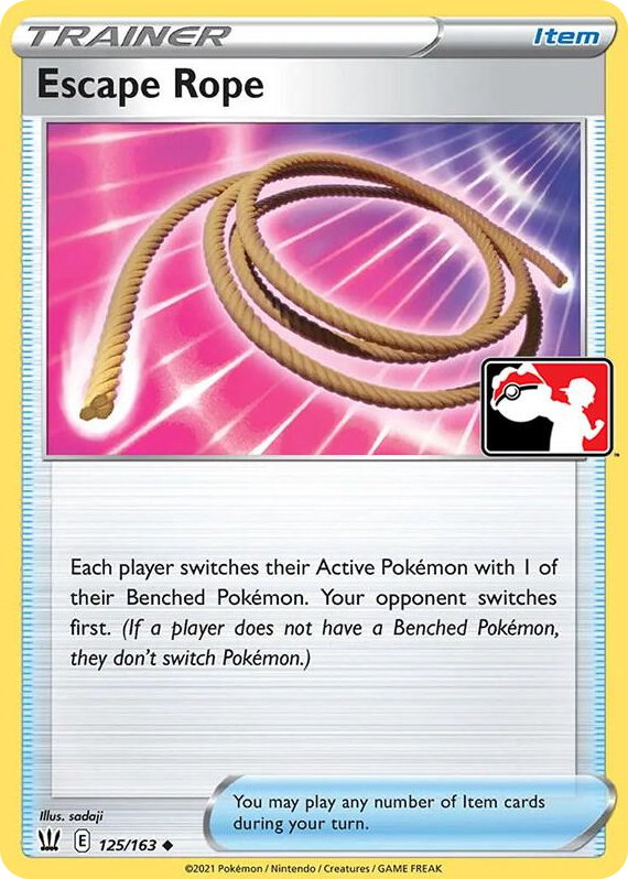 0125 Escape Rope Uncommon Prize Pack Series Cards
