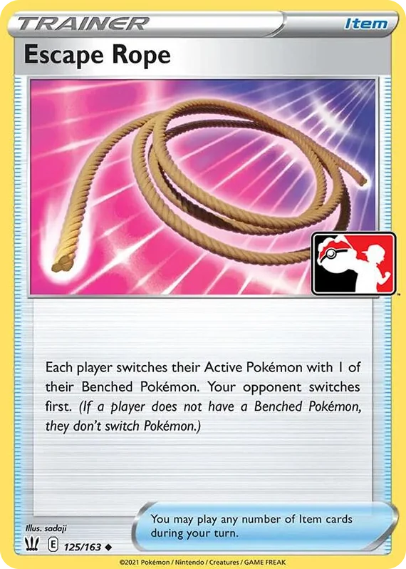 0125 Escape Rope Uncommon Prize Pack Series Cards
