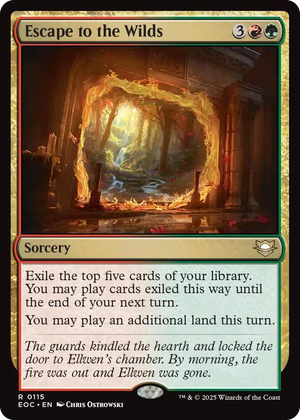 0115 Escape to the Wilds R Commander: Edge of Eternities
