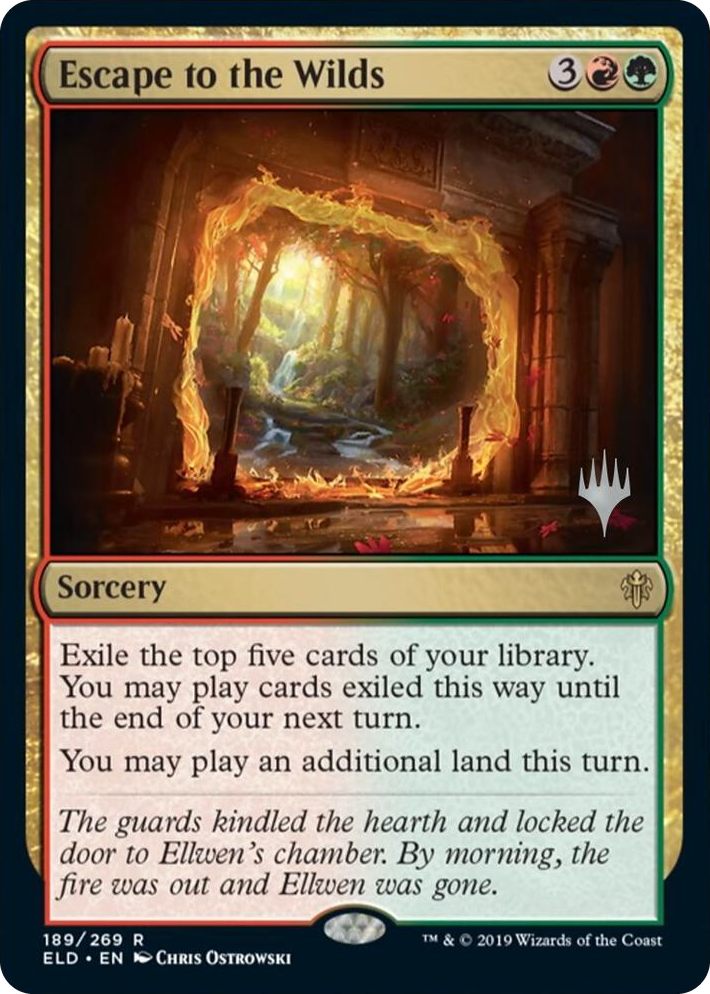 0189 Escape to the Wilds R Promo Pack: Throne of Eldraine
