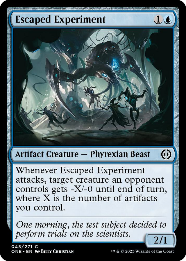 0048 Escaped Experiment C Phyrexia: All Will Be One