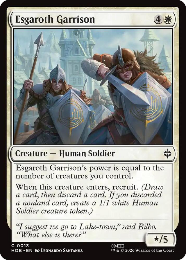 0013 Esgaroth Garrison C The Hobbit