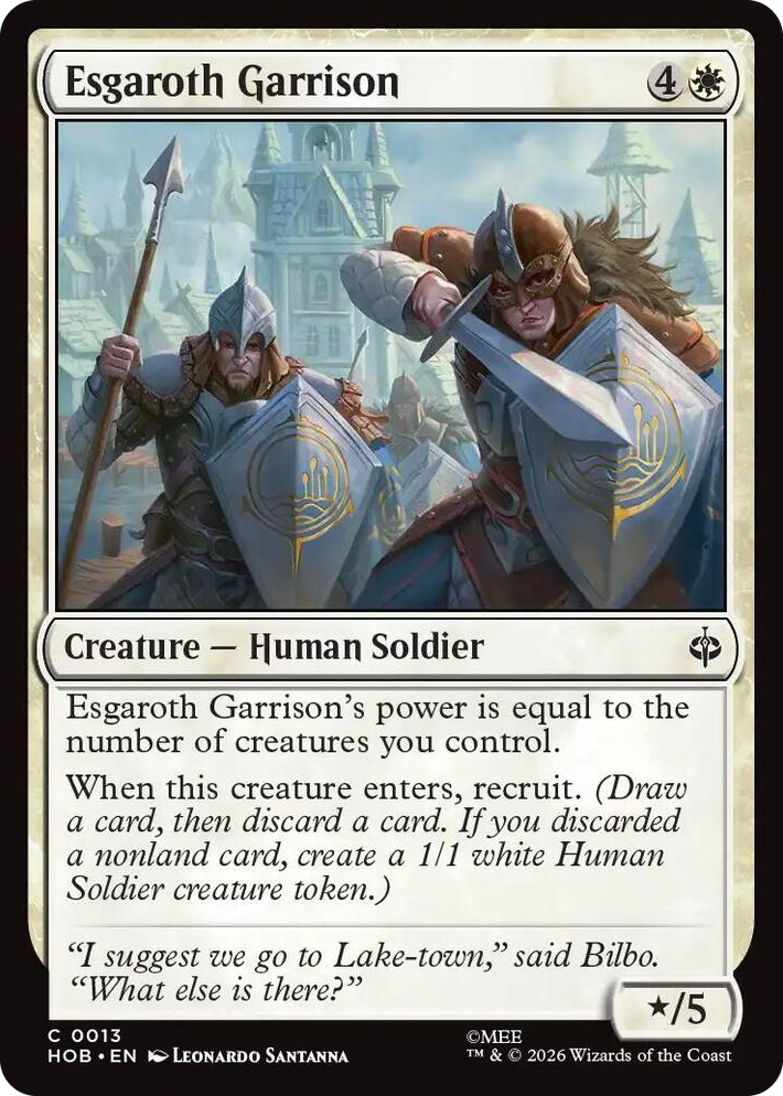 0013 Esgaroth Garrison C The Hobbit