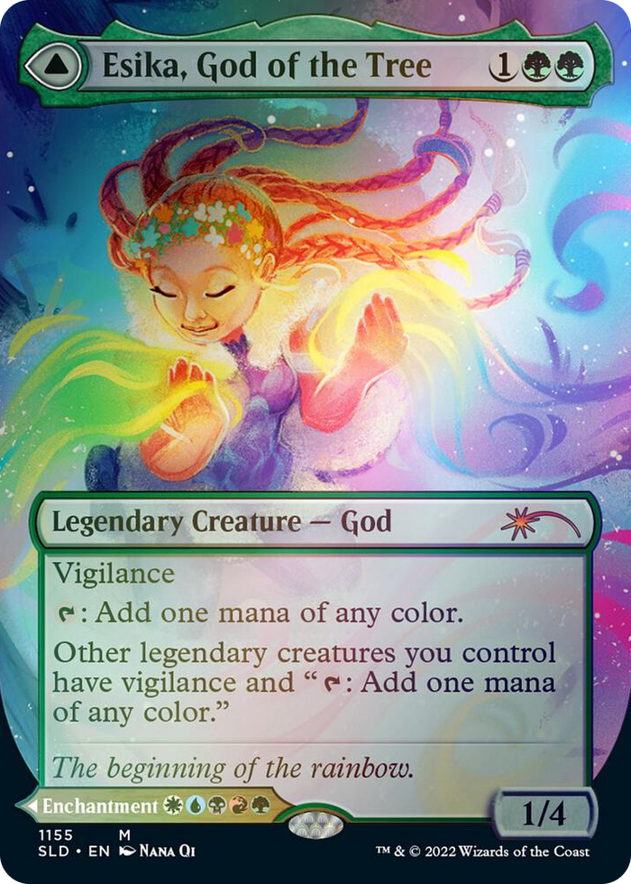 Esika, God of the Tree #1155 M - Secret Lair Drop Series Pokemon card