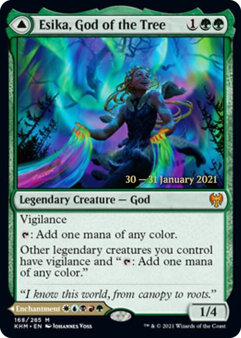 Esika, God of the Tree #168 R - Prerelease Cards Pokemon card