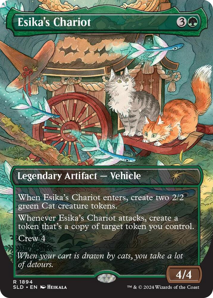Esika's Chariot #1894 R - Secret Lair Drop Series Pokemon card