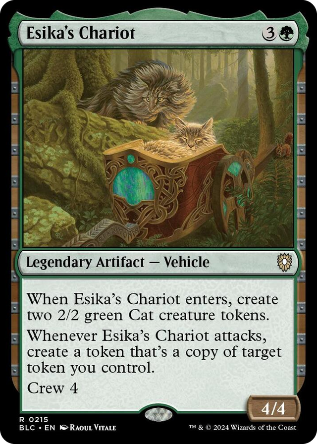 0215 Esika's Chariot R Commander: Bloomburrow