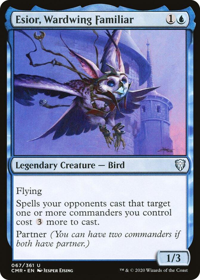 0067 Esior, Wardwing Familiar U Commander Legends