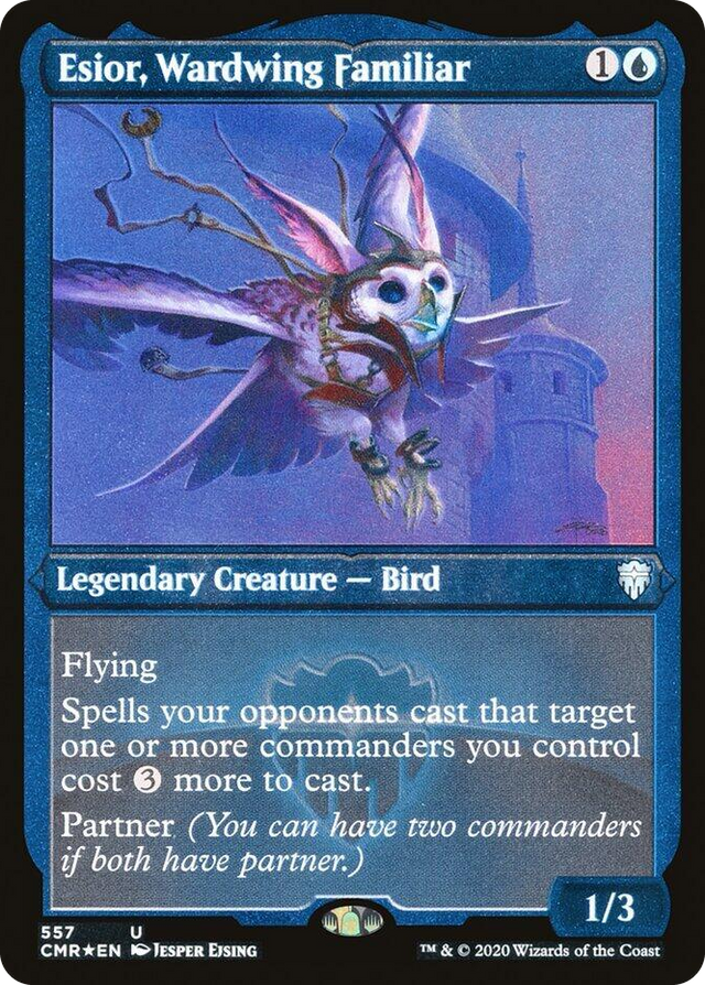 0557 Esior, Wardwing Familiar (Foil Etched) U Commander Legends