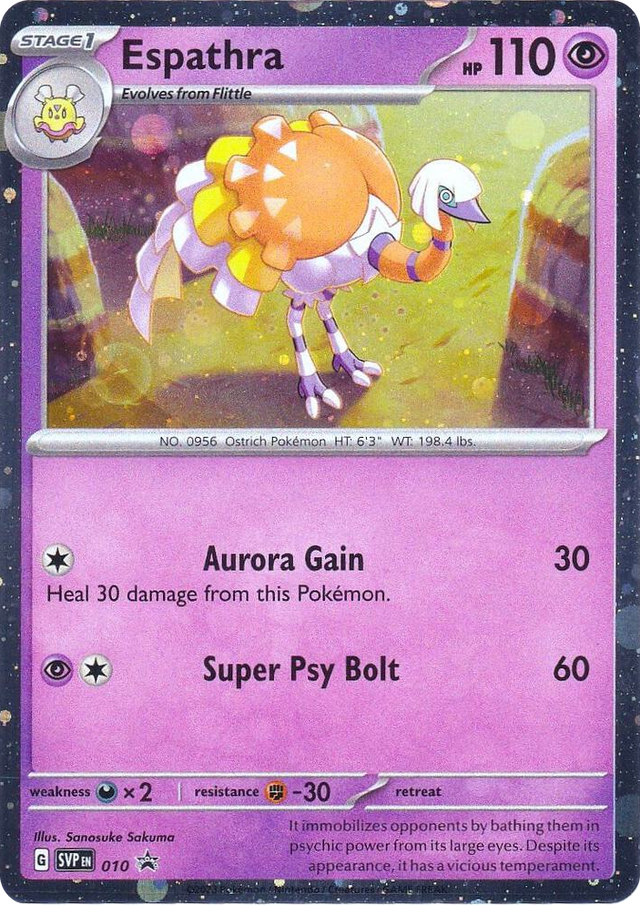 0010 Espathra - 010 Promo Scarlet & Violet Promo Cards