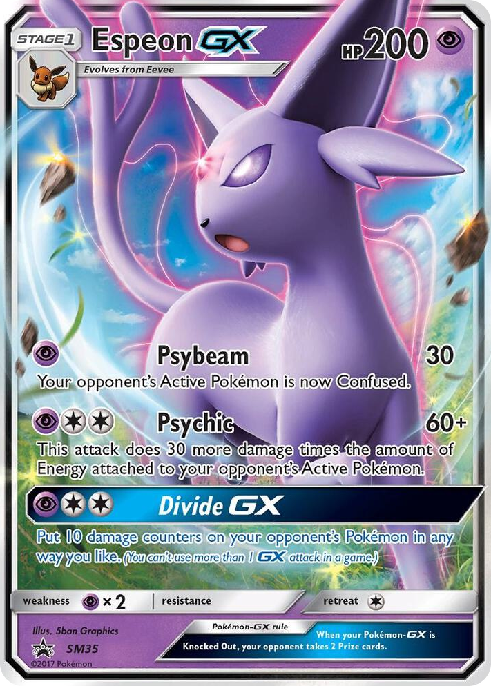 SM035 Espeon GX - SM35 Promo SM Promos