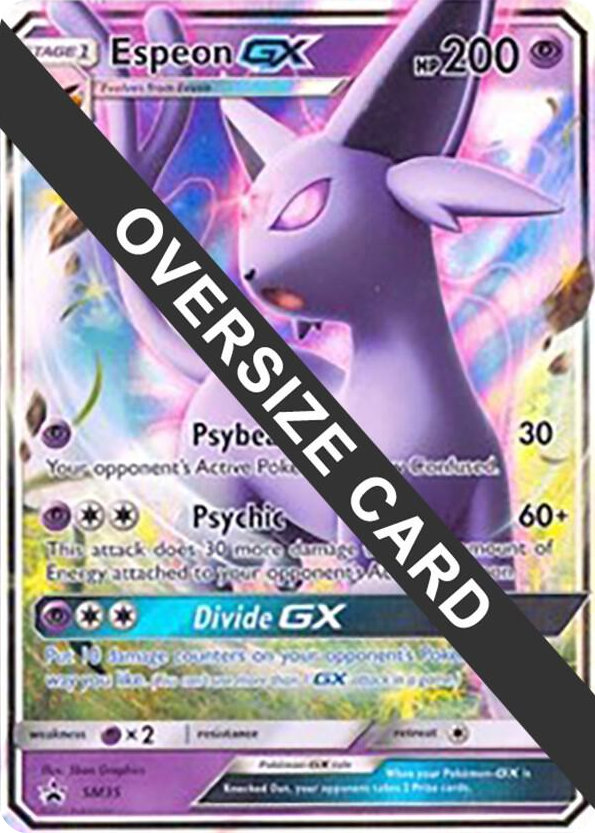 SM035 Espeon GX - SM35 (SM Black Star Promos) Promo Jumbo Cards