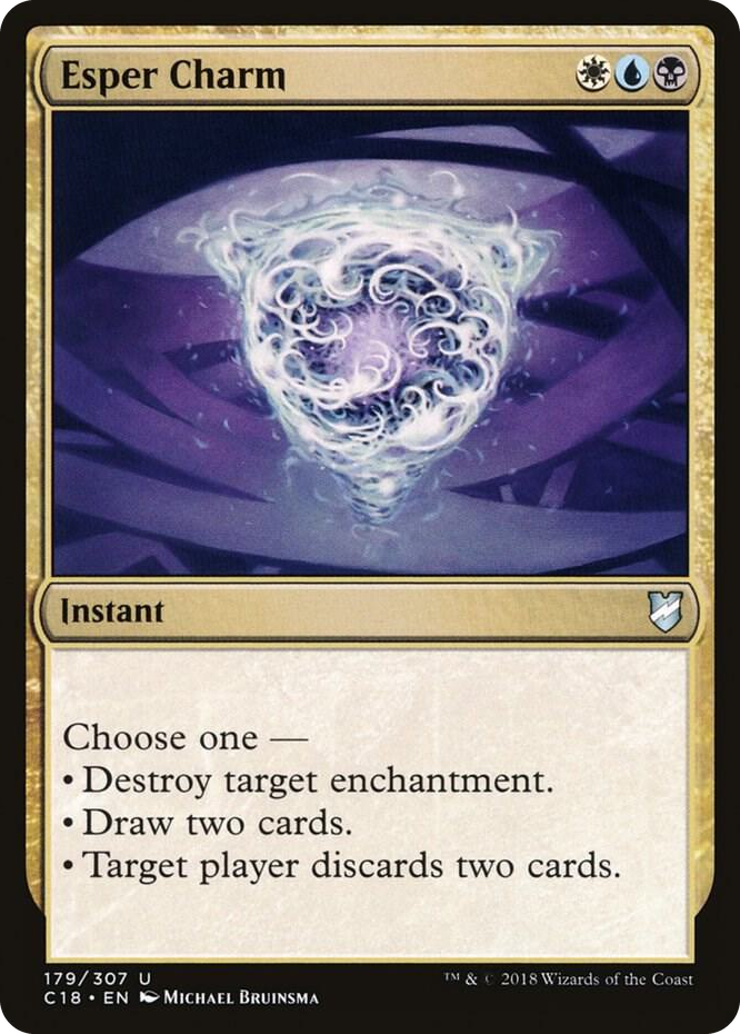 0179 Esper Charm U Commander 2018