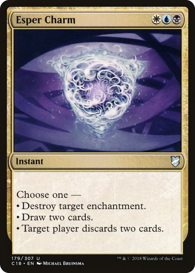 0179 Esper Charm U Commander 2018