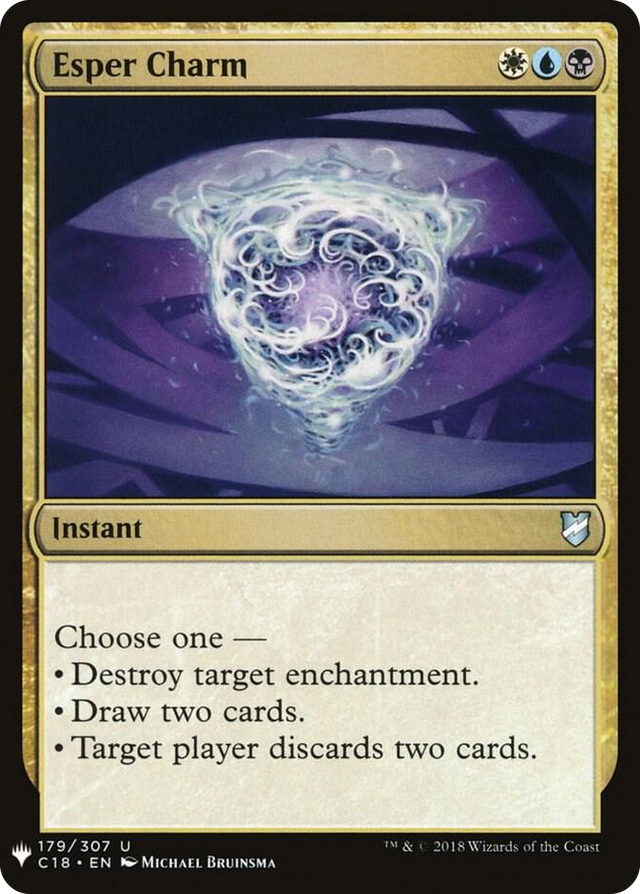 0179 Esper Charm U The List Reprints