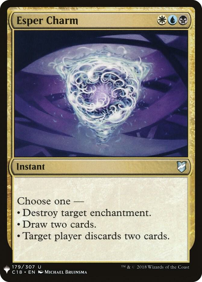 Esper Charm #179 U - The List Reprints Pokemon card